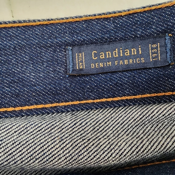 Canadiani denim straight blue men's jeans. - Picture 6 of 8